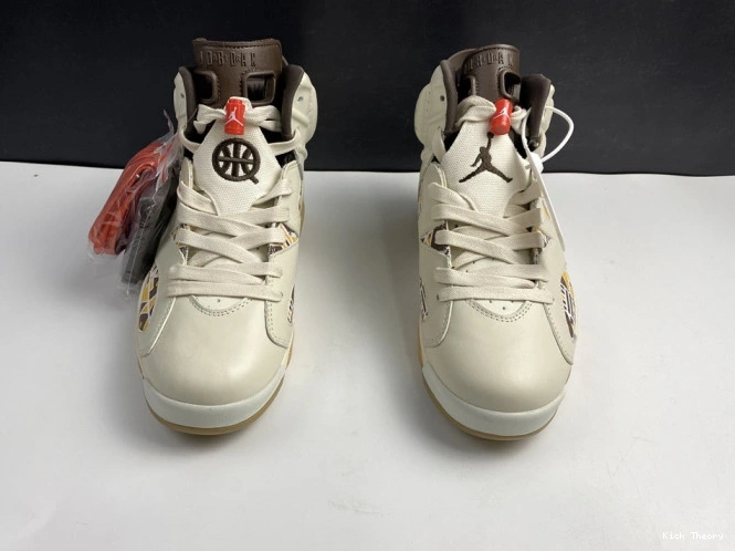 Kicktheory 6 Sail (2020) Quai54 Brown Jordan CZ4152-100 Retro AIR 0818